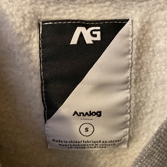 Black and Gray Analog Sweatshirt - Picture 3 of 3